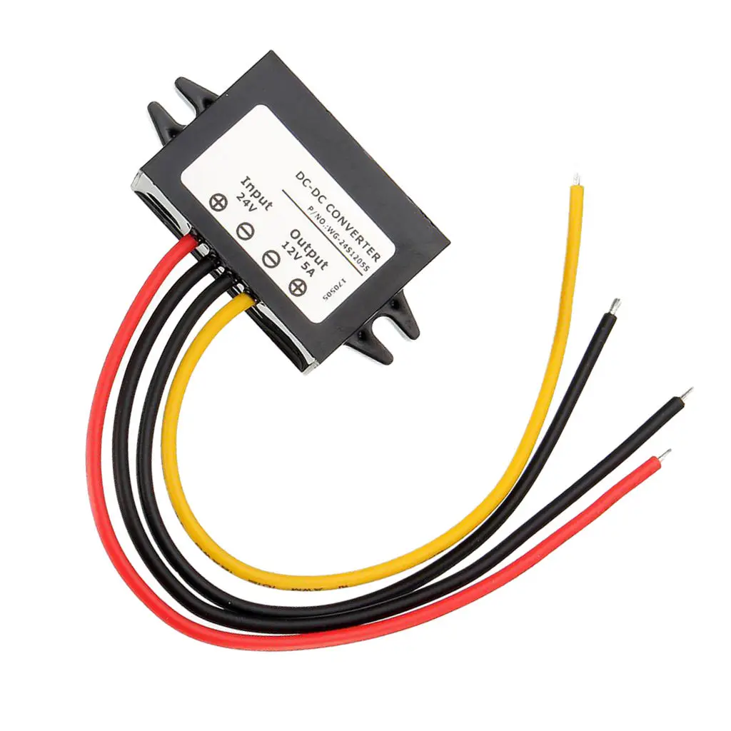 Brand New Durable 24v-12v Current  Voltage Reducer Lorry Truck Car