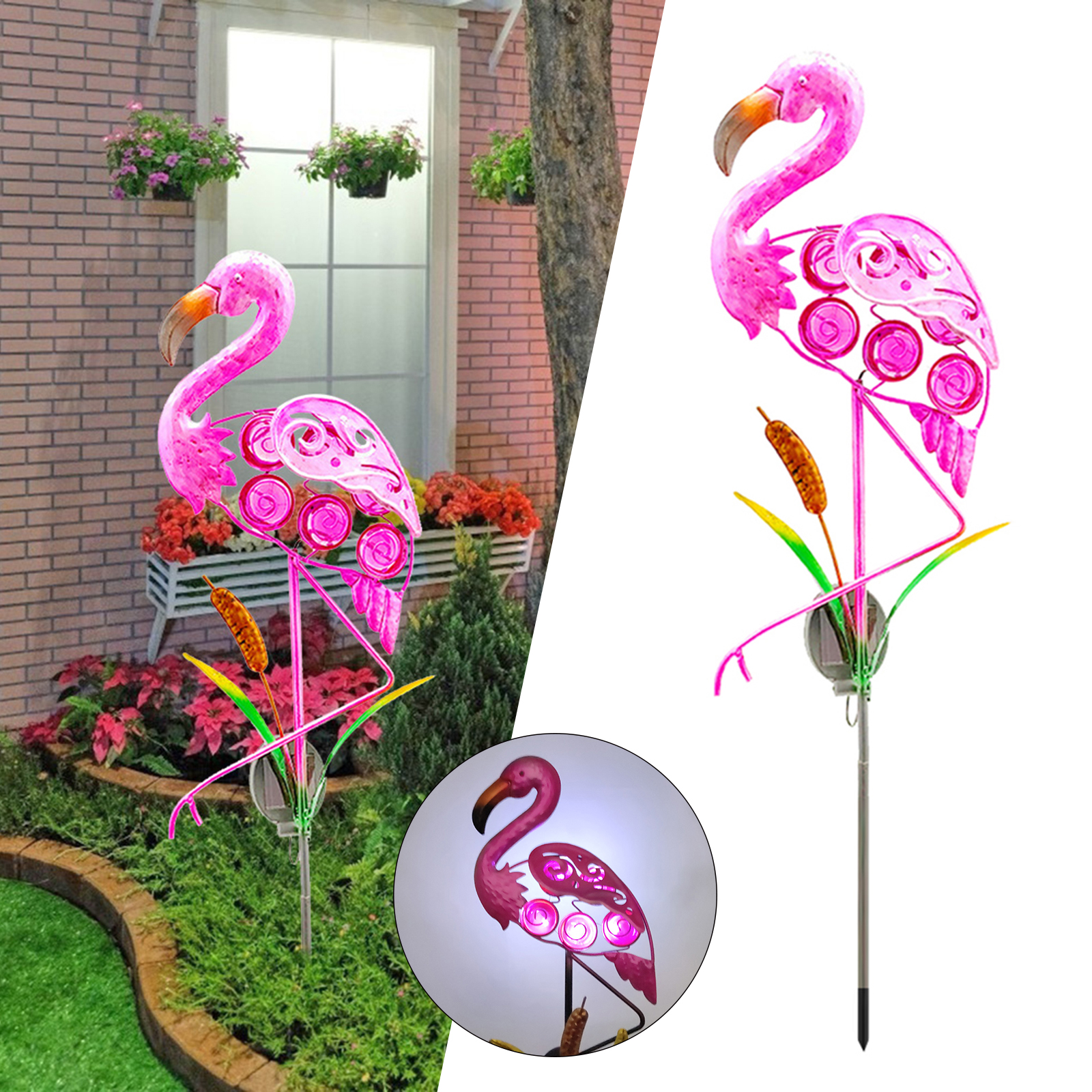 Outdoor Garden Novelty Animal Light Lawn Patio Yard Walkway Stake Landscape