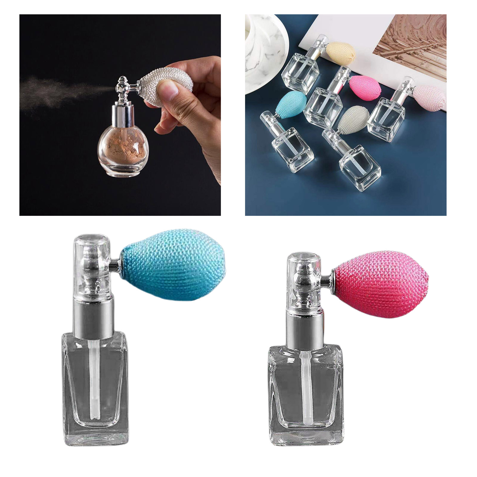 Highlighter Powder Spray Bottle Body Glitter Spray for Face Body Hair Nails