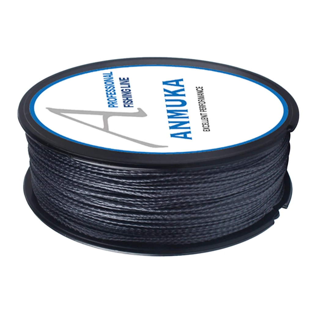 100M Improved Braided Fishing Line 8 Strands PE Casting Fishing Line Incredible Superline String 100m Gray