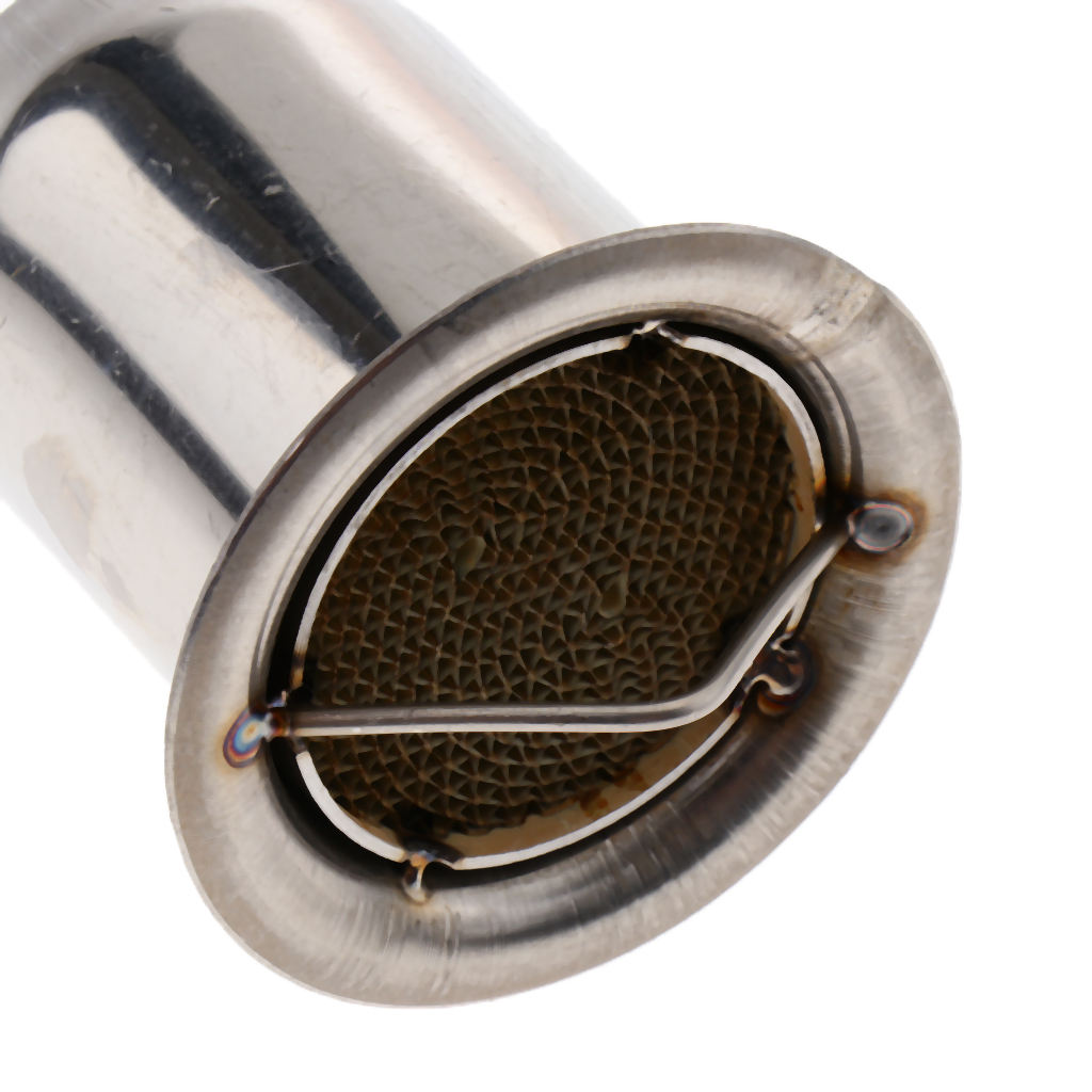 60mm ATV Exhaust Muffler Baffle Silencer DB Killer -on, Stainless Steel