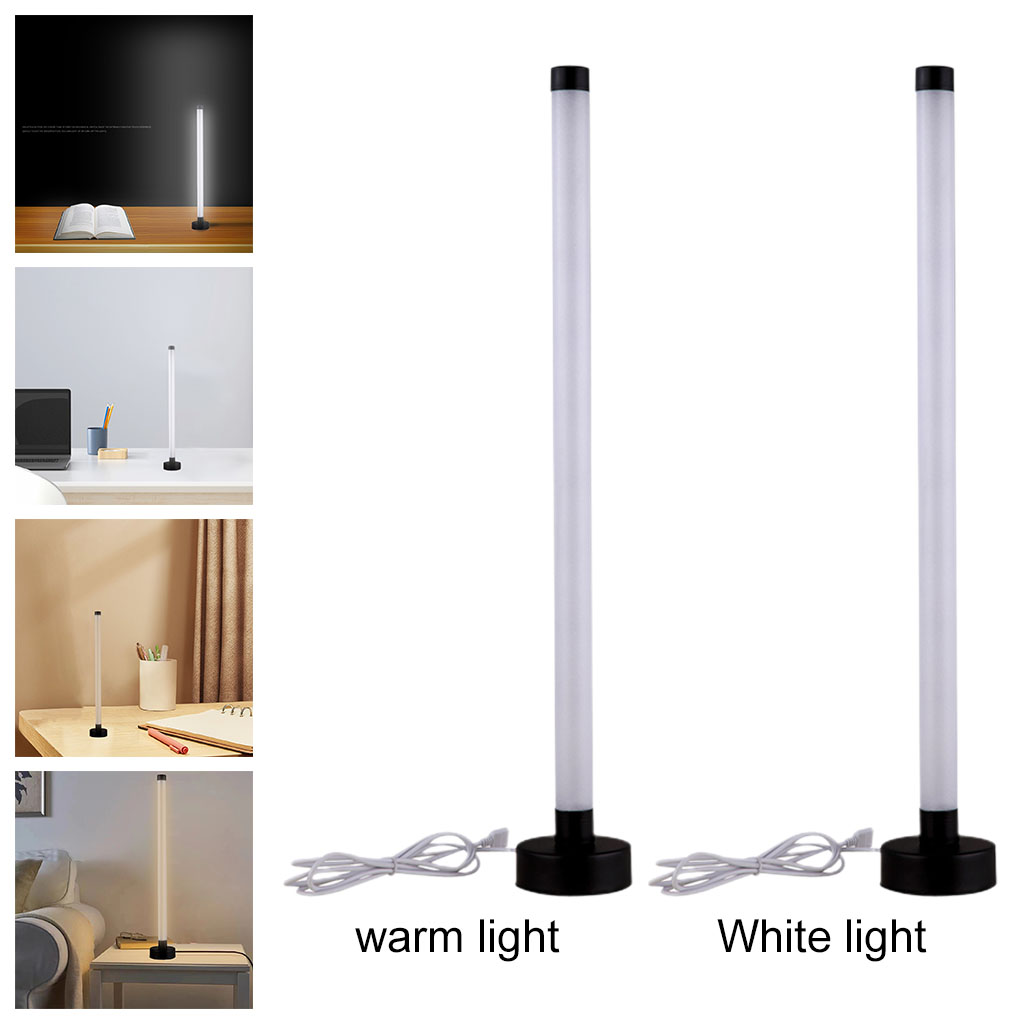 LED Floor Lamp Decorative Floorlamp Gaming Room Bedroom Bar Reading Standing Light US Plug Lighting Fixture
