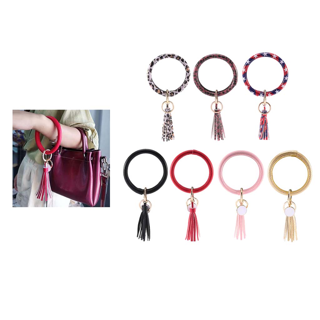 Key Chain Key Ring Wristlet -Key Organizer Bangles -Women Fashion Bracelets 