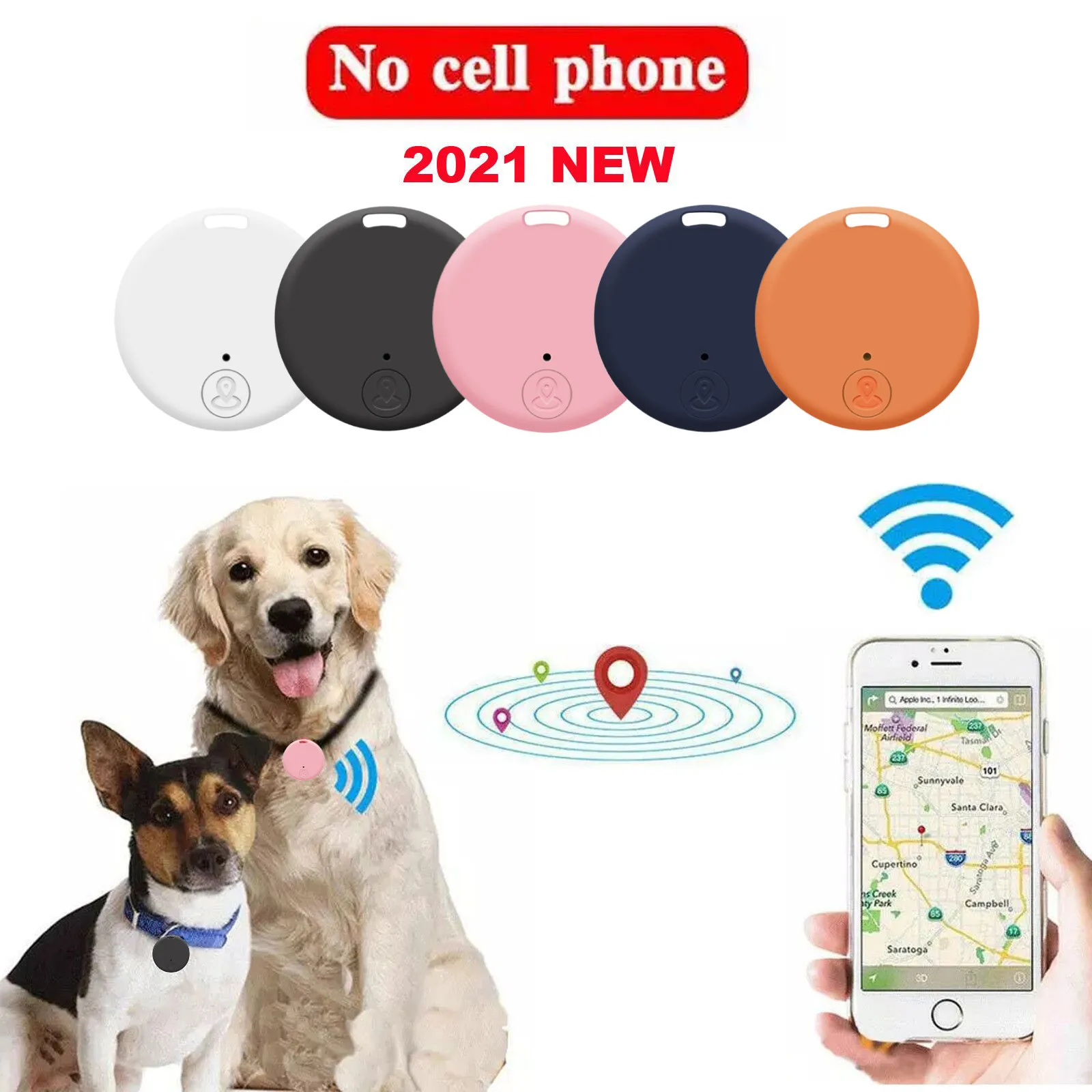New Mini Pet GPS Locator Tracker Tracking Anti-Lost Device Locator Tracer For Pet Dog Cat Kids Car Wallet Key Collar Accesso panic button for elderly