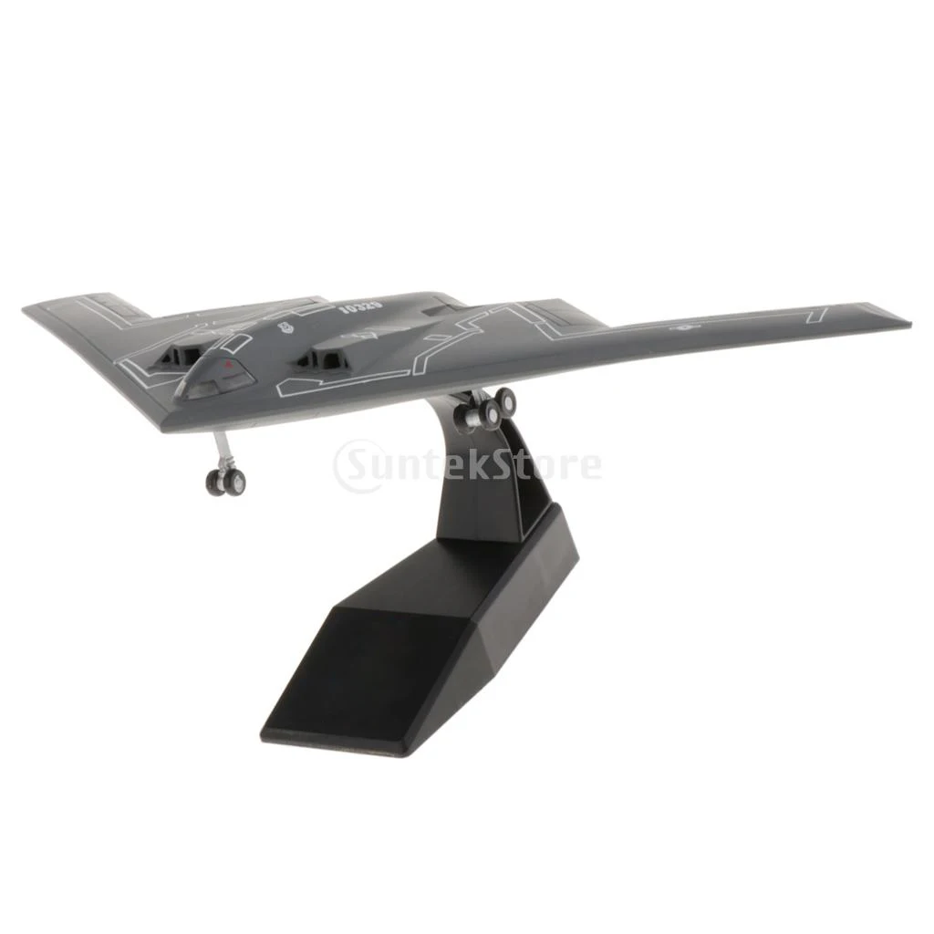 1/200 B-2 Fighter Aircraft Alloy Diecast Model -   Combat Air Plane on