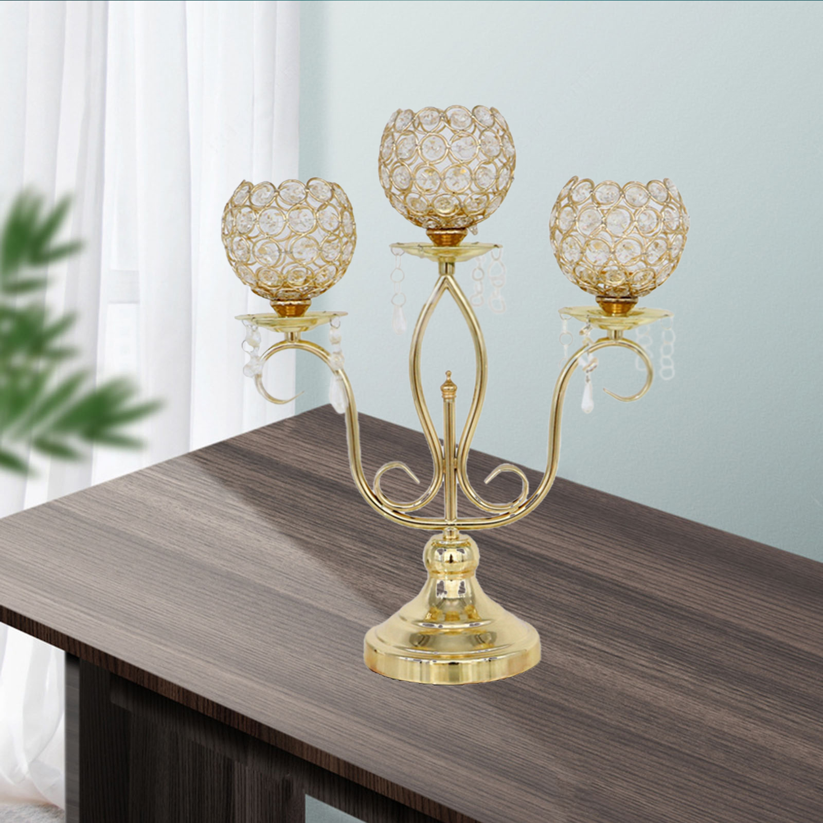 Candle Holder Candelabra Centerpiece Crafts Decoration Candlesticks Holder