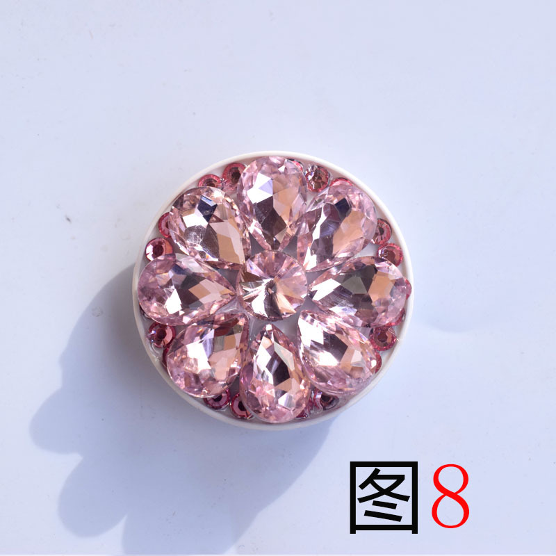 Neue Runde Bling Diamant Universal Finger Ring Halter Olding Telefon Halter Smartphone Griff Für iPhone Samsung Huawei – Detail 16