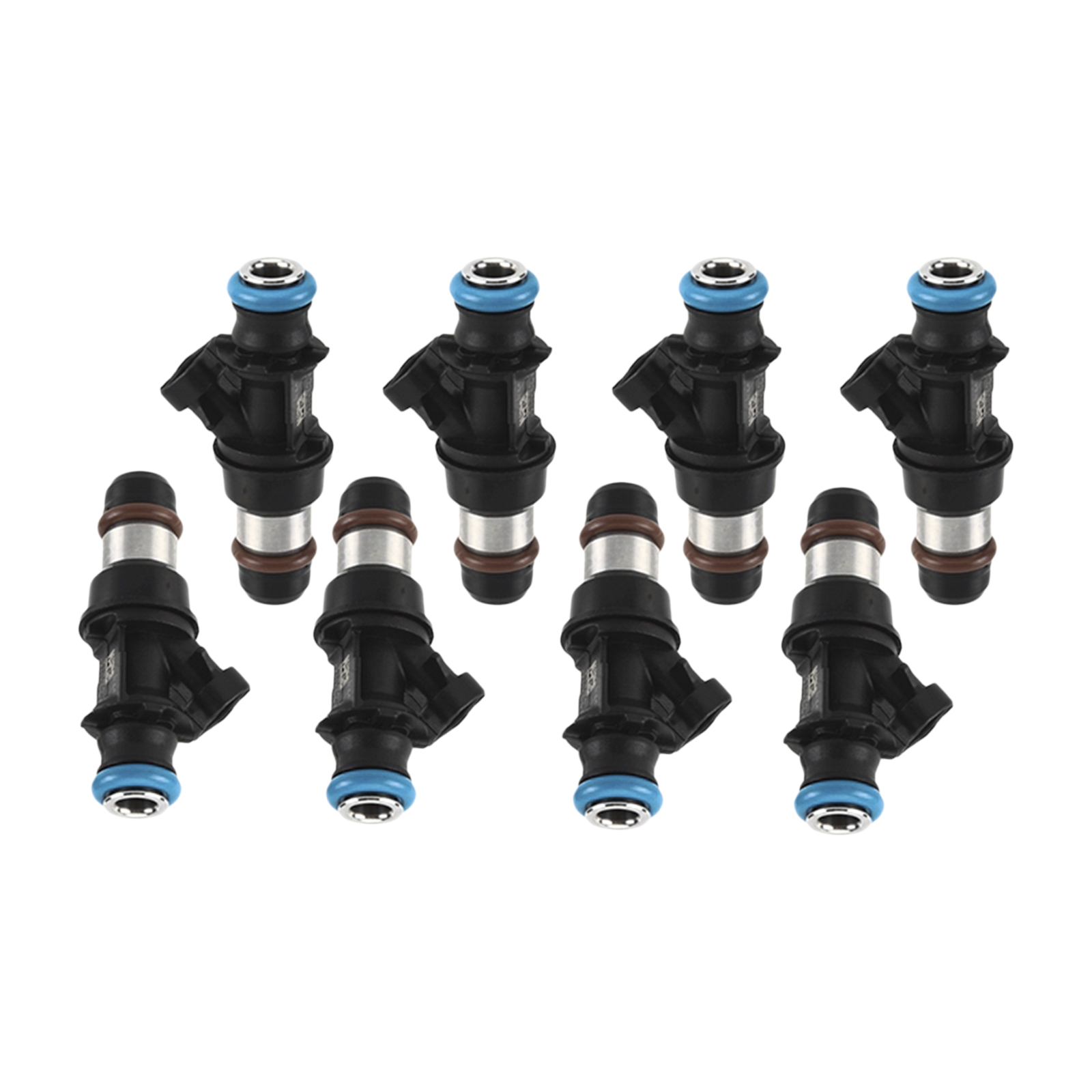8Pcs Fuel Injector 2 Holes 4.8L 5.3L 6.0L Engine for 2001-2007 Chevy Suburban Sierra Yukon 17113698 17113553 FJ315