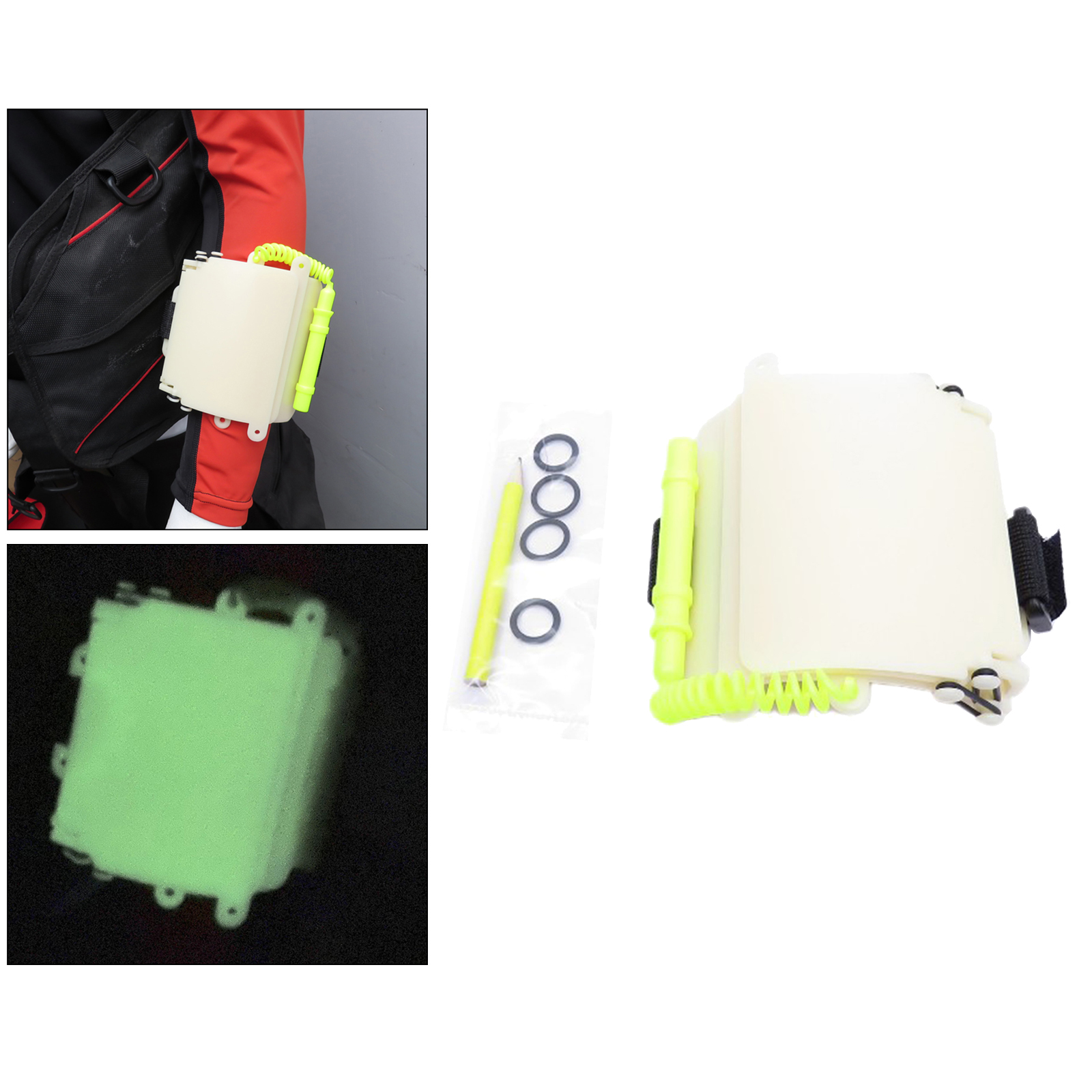 Premium Waterproof Diving Notebook Log Book Luminous Writing Sheets Diving