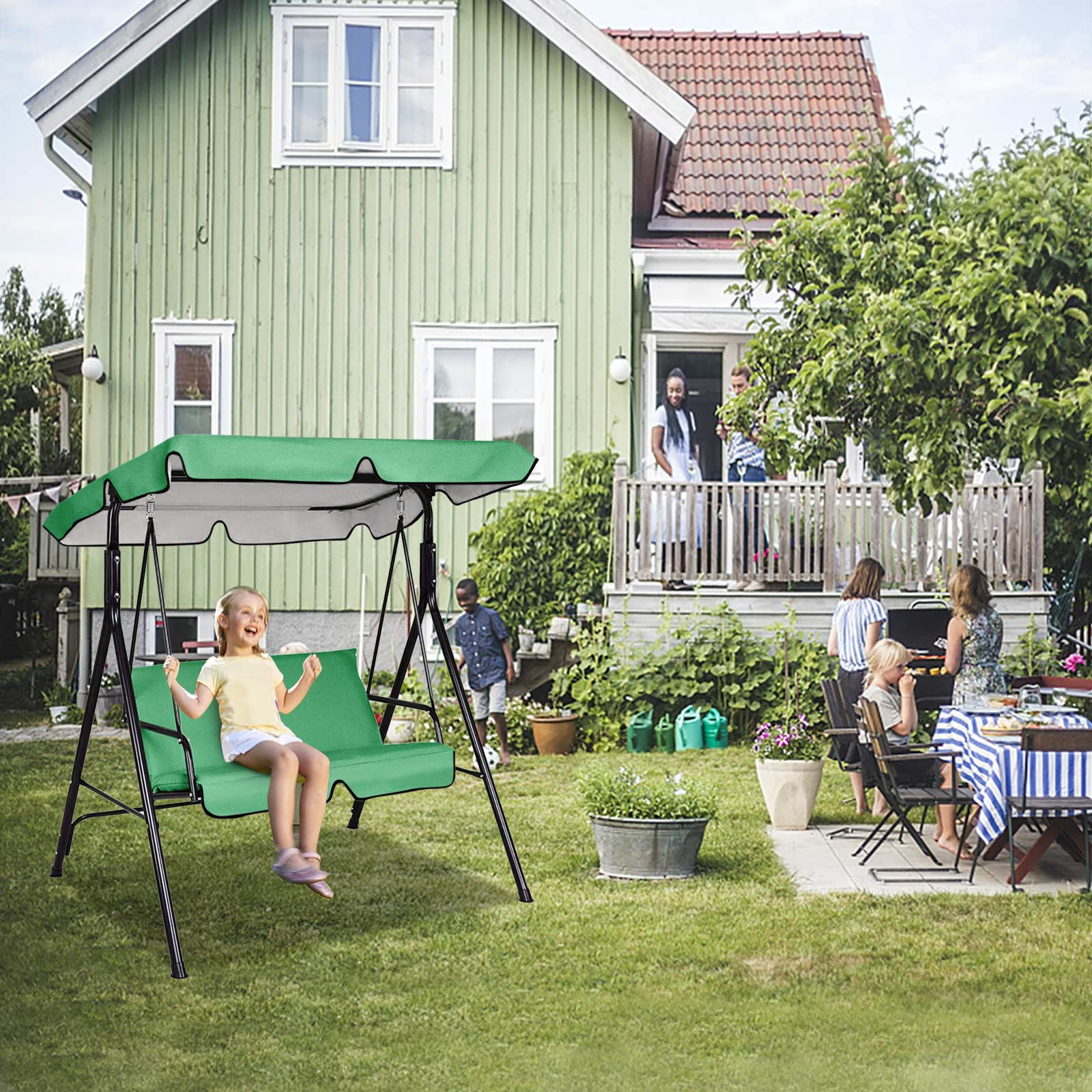 Title 21, Garten-/Innenhof-wasserdichte Hausgartenschauke...