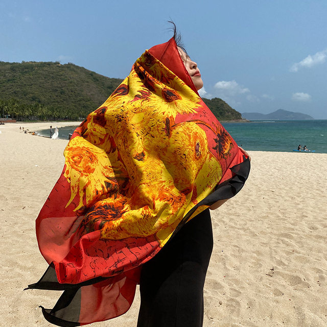 Wing sarong - Phoenix wings silk scarf - Firebird spread wings on silk hand painted store pareo - XXL scarf - beach cover up - beach wrap