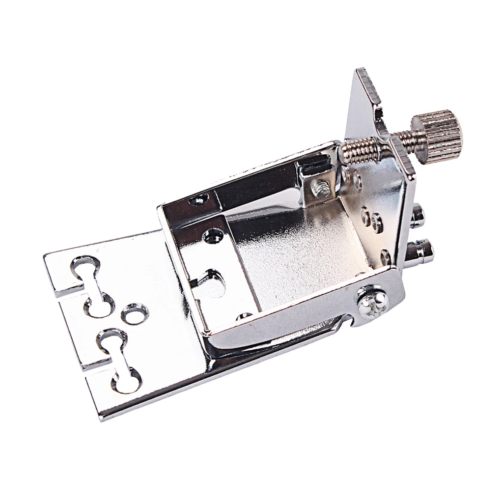 Guitar Chrome Tailpiece For 5 String Banjo Plate Accessories Parts