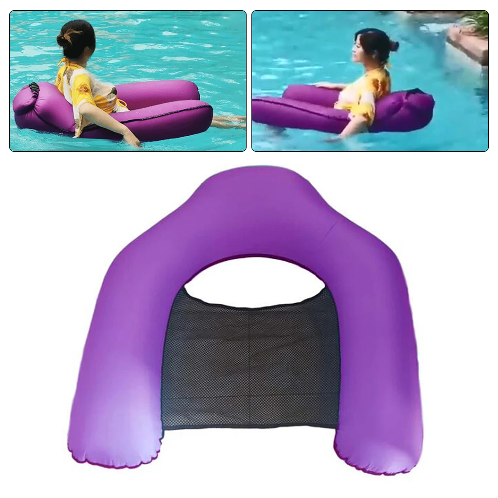 Water Hammock Float Chair Pool Party Toy Travel Drifting Relax Mat Lounger