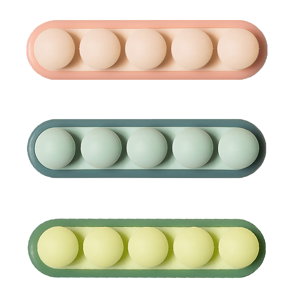 Pea Cable Winder Earphone Data Cable Storage Cable Organizer Cable Management Silica Gel Cable Holder for Desktop Home