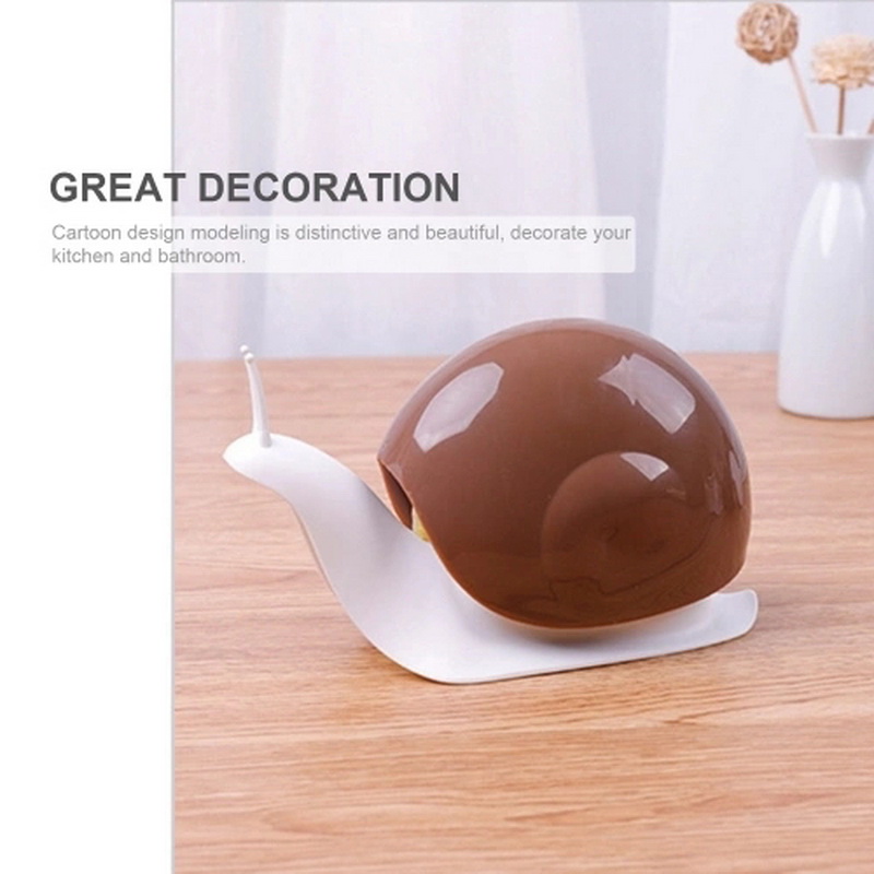 Snails Shaped Bathroom Soap Dispenser 120mL Soap Dispenser PP Soap ...