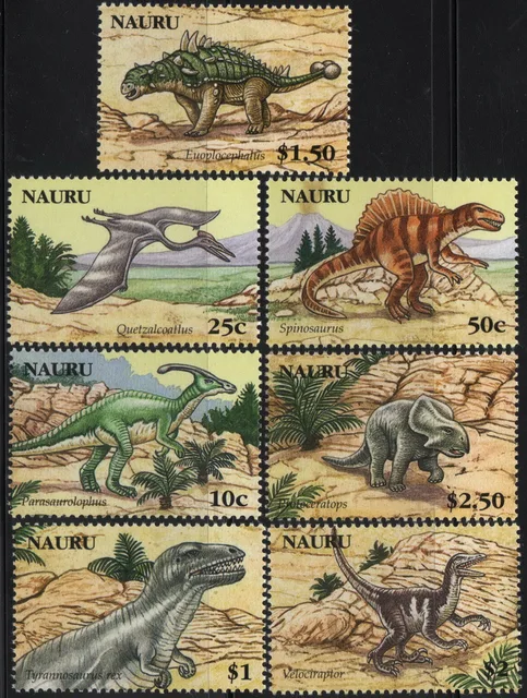 7Pcs/Set New Madagascar Post Stamp 1994 Wild Animal Stamps MNH