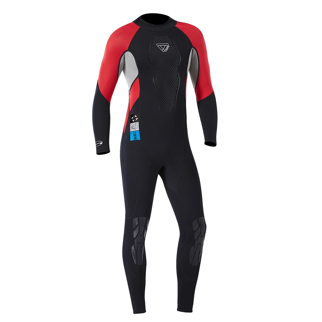 Men`s Wetsuit Full Body Suit Thermal Swimsuit for Water Sports Various Sizes Scuba Diving Wetsuit