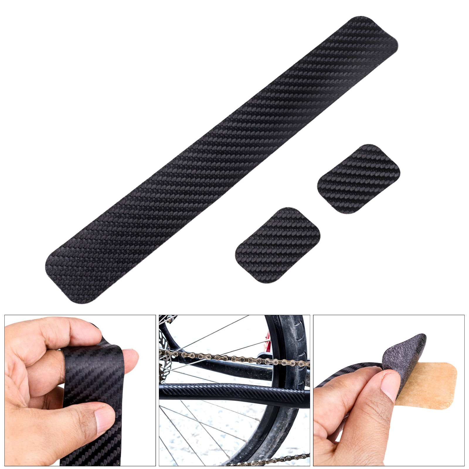 Waterproof Anti-rust PVC Cycling Care Chain Posted Guards Bicycle Frame Chain Protector Protector MTB Bike Care Cover