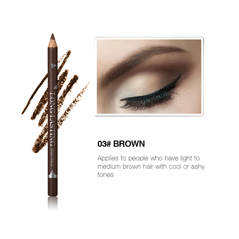 Best of Hot Selling Menow P113 Eyebrow Pencil Wholesale Waterproof And Sweatproof Beginners Easy To Wear Makeup Cosmetic Gift For Girl Reviews & Tips - Image 6