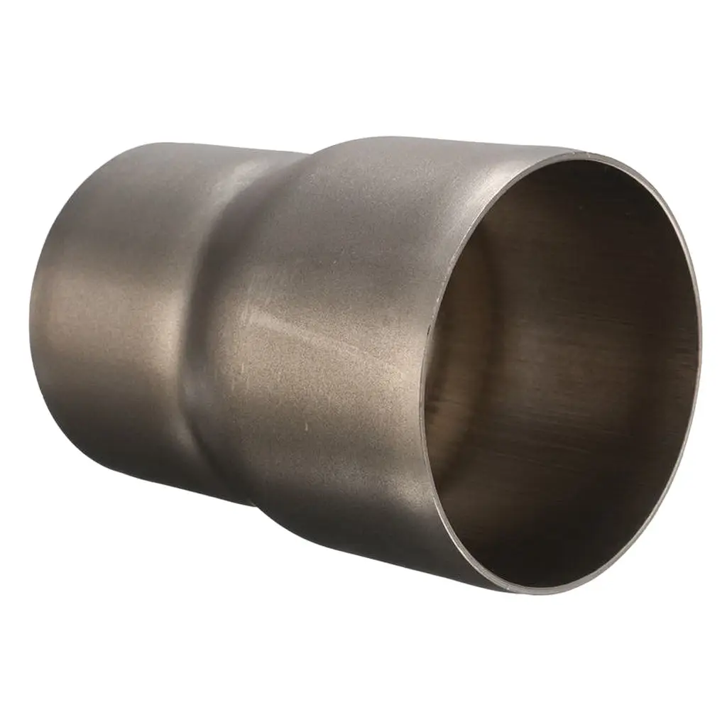 316 Stainless Steel Motorcycle Exhaust Tube Connector For 60mm Pipes