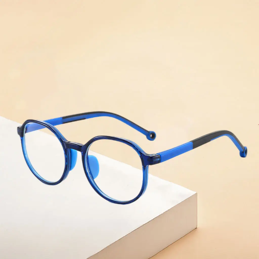 Blue Light Kids Glasses Boy Girls Computer Clear Blocking Anti Reflective Eyeglasses Children Optical Frame Eyewear UV400