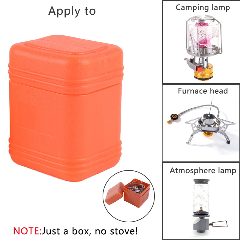 Description Picture 2 of itemOutdoor Camping Stove Storage Box With Lid Furnace Box Stove Accessories Tools Storage Plastic Box