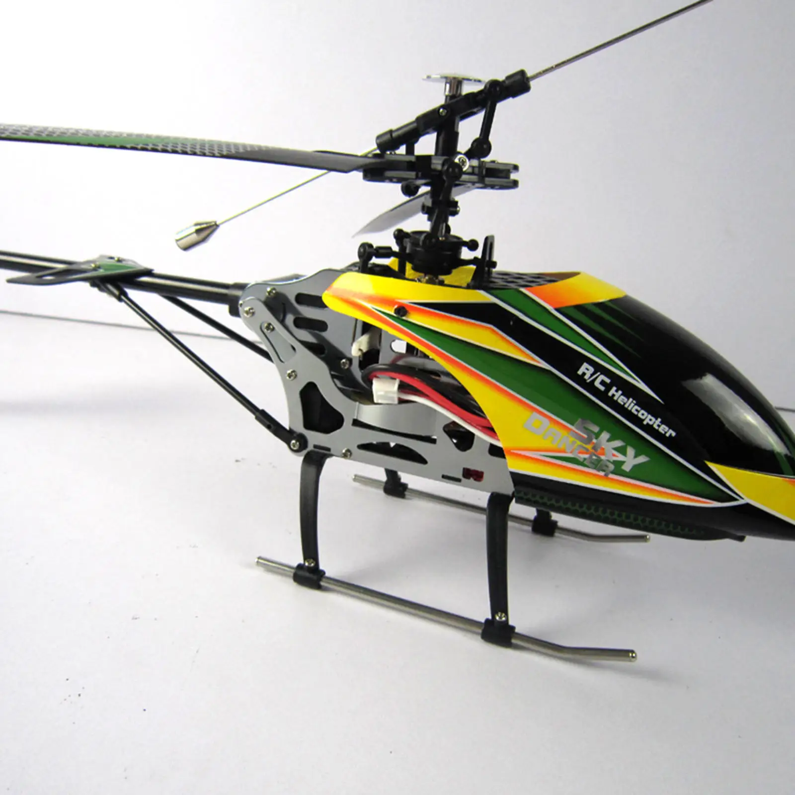 Yellow 2.4G Display 4CH RC Remote Control Helicopter RTF For WLtoys V912 Exquisitely Designed Durable for Boys Kids