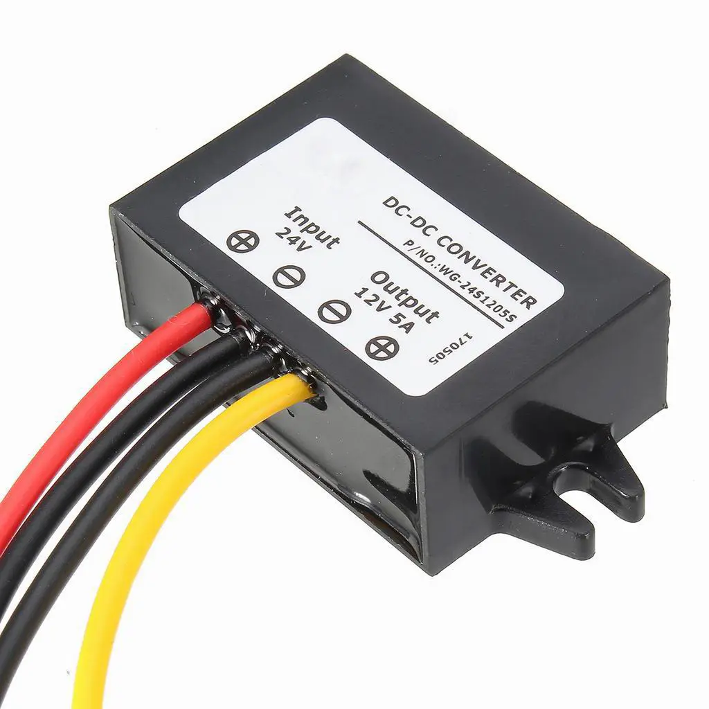 Brand New Durable 24v-12v Current  Voltage Reducer Lorry Truck Car