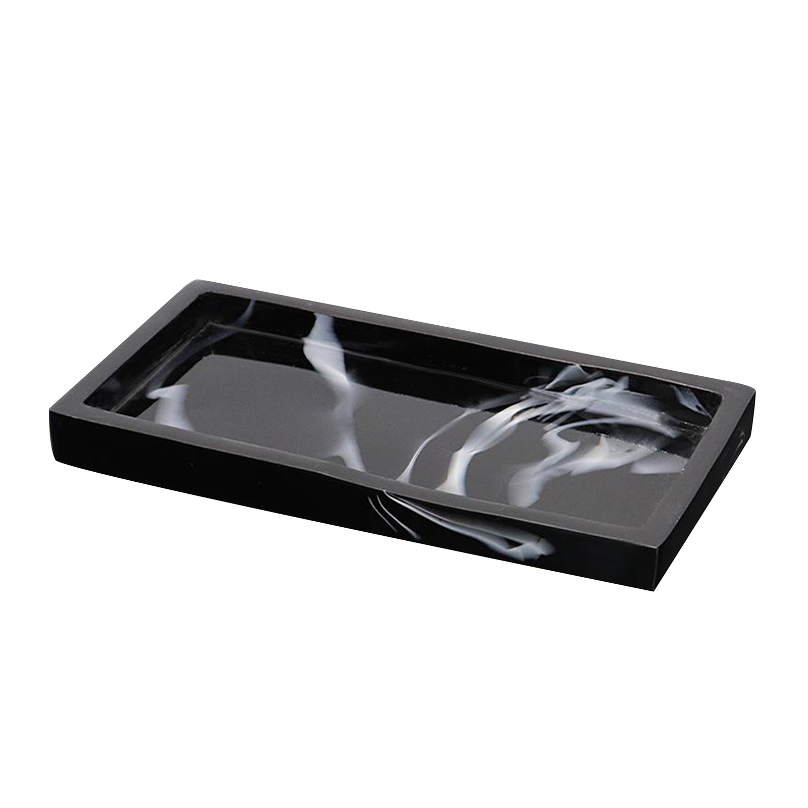 Imitation Marble Resin Handmade Bathtub Tray Countertop for Soap Towel