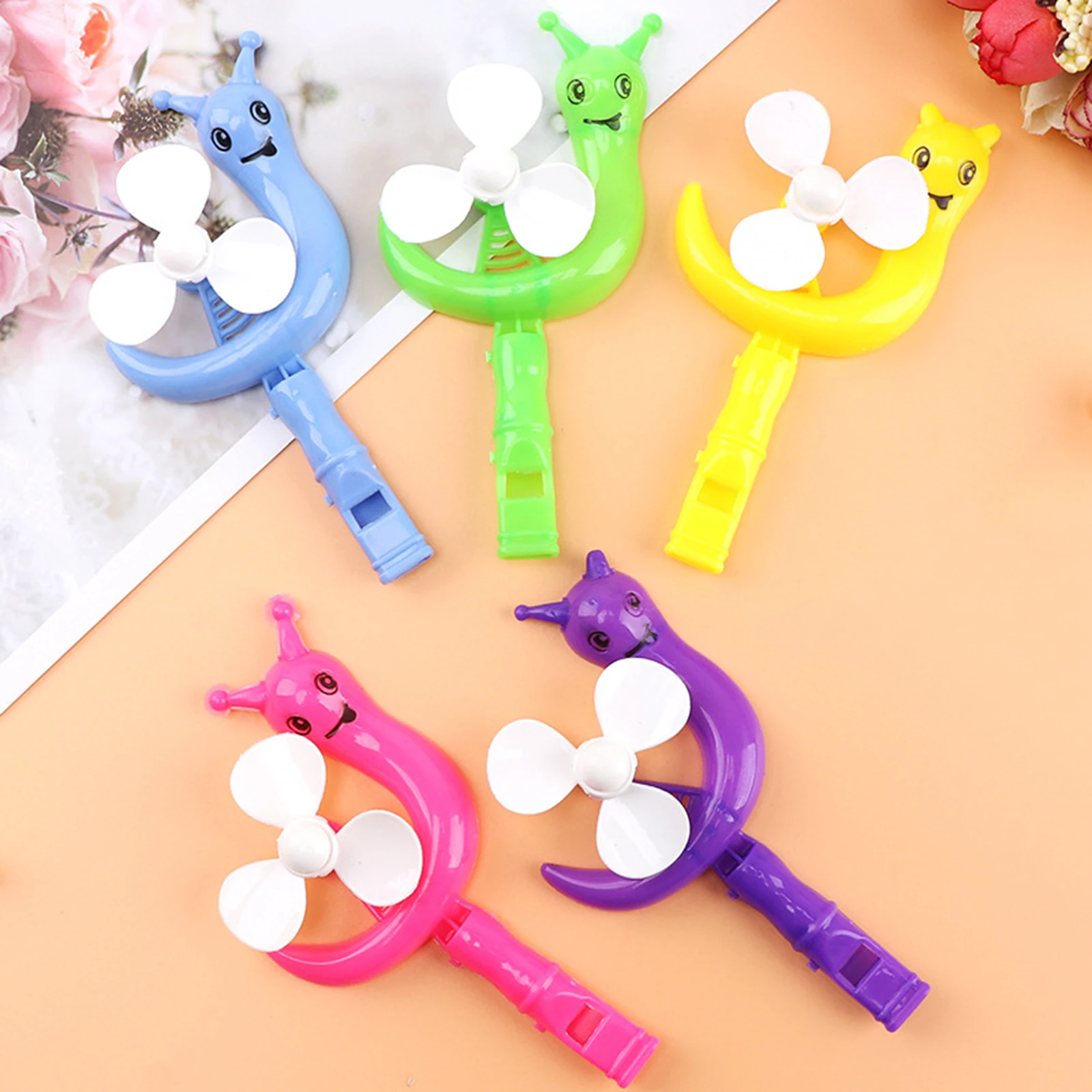 5-Pack Creative Windmill Toy Pinwheel Wind Spinner Kids Kids Windmill Children Toys Color Random Kids Toy