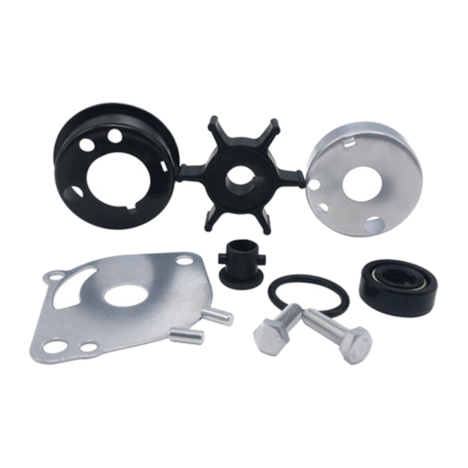 Water Pump Impeller Kit for YAMAHA 2HP 2 STROKE1988-2009 6A1-W0078-02 6A1-W0078-00 Sierra 18-3462 Replacement New