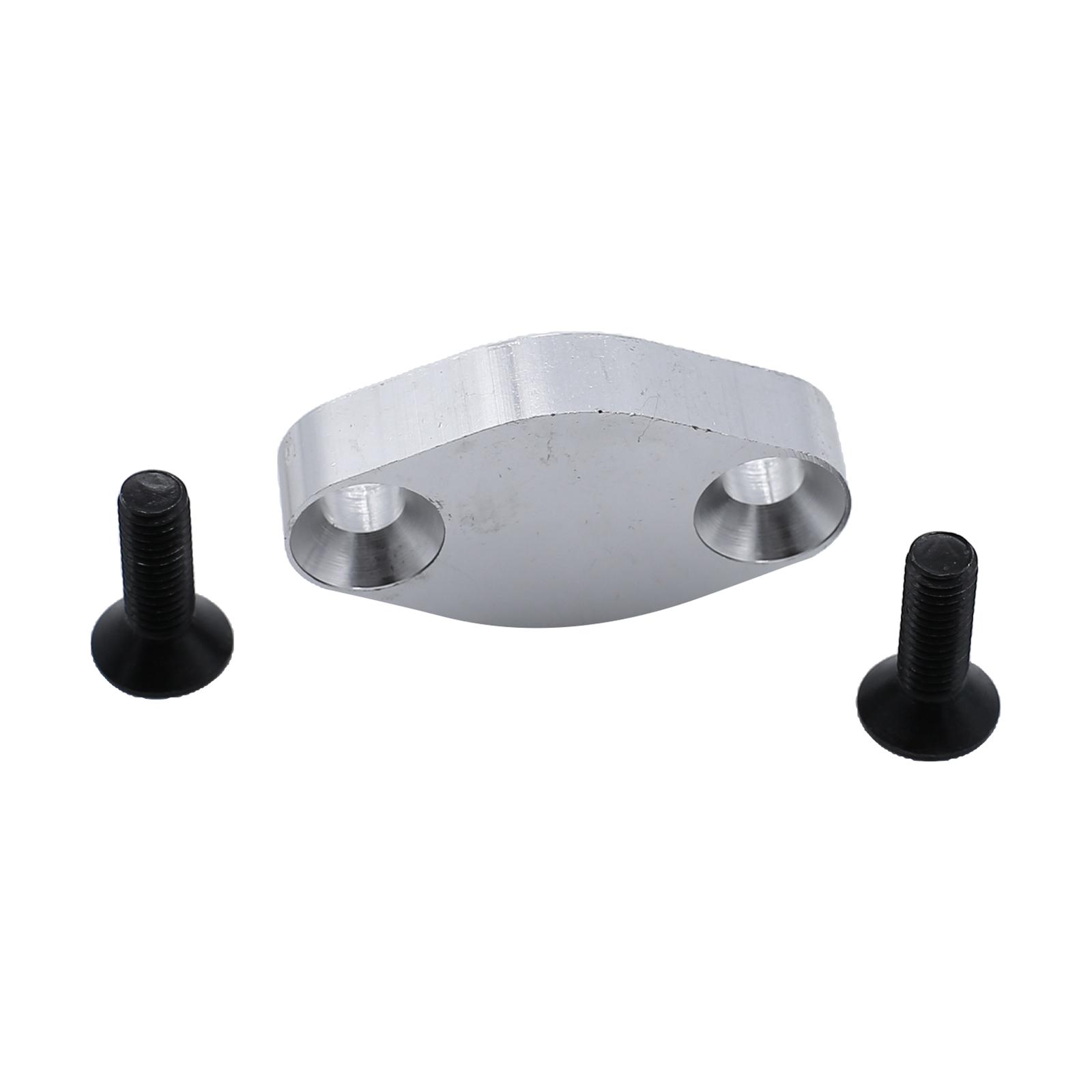 Premium Aluminum Auto EGR Exhaust Block Off Plate & Screws for LS Truck
