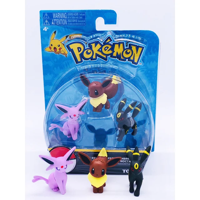 Original Tomy Pokemon Eevee Evolutions Figures Toy Special Collection -  AliExpress