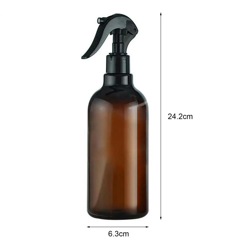 500ml Spray Bottle Hand button Type Empty Vial Refillable Plastic Insect Repellant Atomizer Dispenser for Travel Accessories