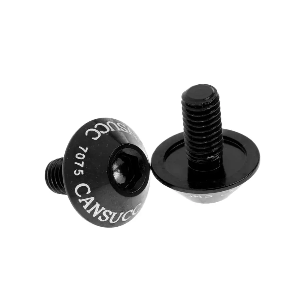 Aluminum Alloy Bike Water Bottle Cage Bolt Holder Socket Screw M5x10mm