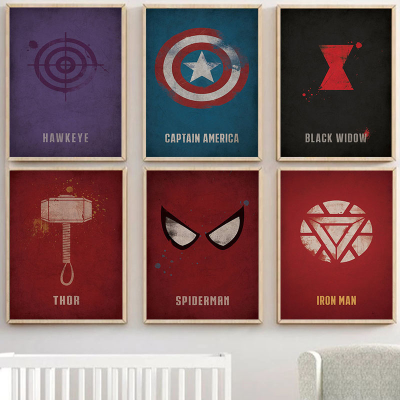 marvel paintings easy