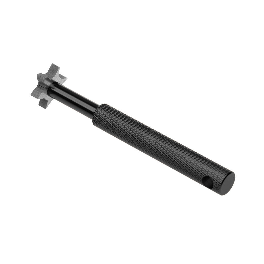 Golf Groove Sharpener With 6-head - Sharpens All Irons & W Grooves