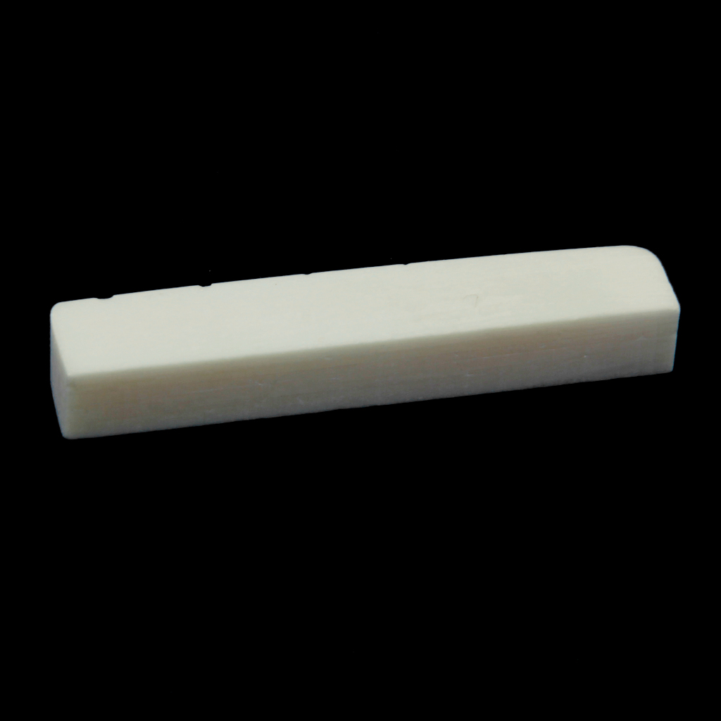 Set of 6 43mm Bridge Natural Bone Nut for  Guitars Bass Accessories Kit