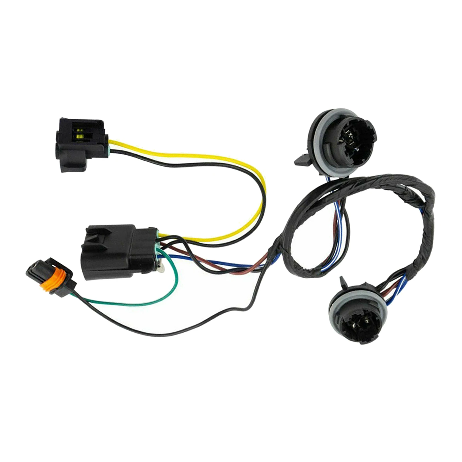 Headlight Wiring Harness 645-745 645745 15841609 25962806 Compatible For Silverado 2008 2010 3500HD Front Left Lamp Socket Wire