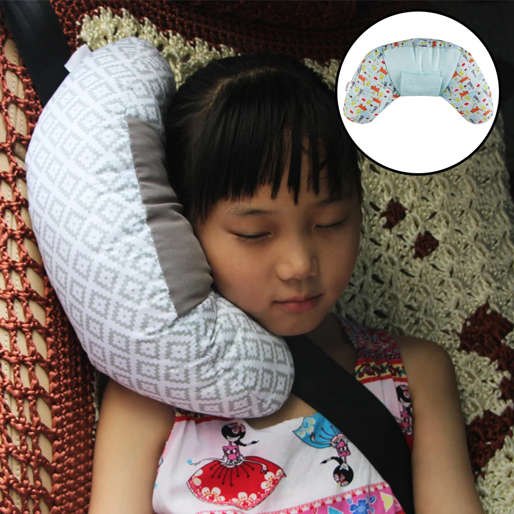 Sleep Seat Belt Pillow Neck Protection Covers Carseat Travel Sleeping Strap Accessories for Kids Adults