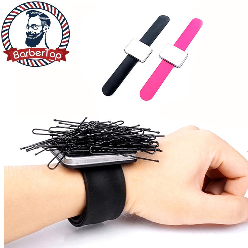 Best of Spot Salon Hair Accessories Magnetic Bracelet Wrist Band Strap Belt Hair Clip Holder Barber Hairpins Hairdressing Styling Tools Reviews & Tips