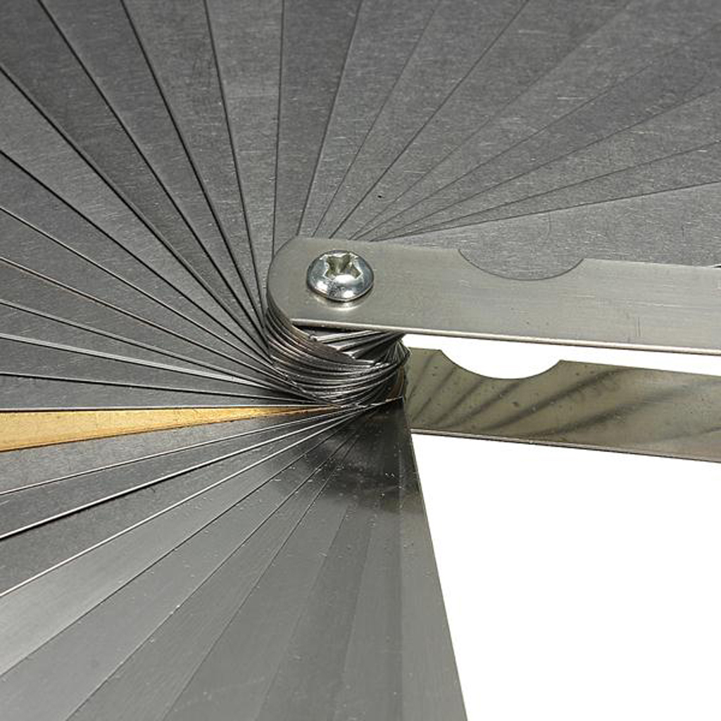 32 Blade Feeler Gauge Set &Metric Guitar String Height Luthier Tool