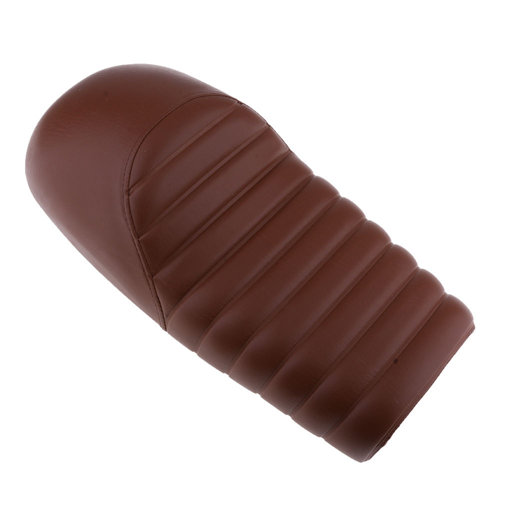 Light Brown  Cafe Racer Motorcycle Seat Saddle For  CG125