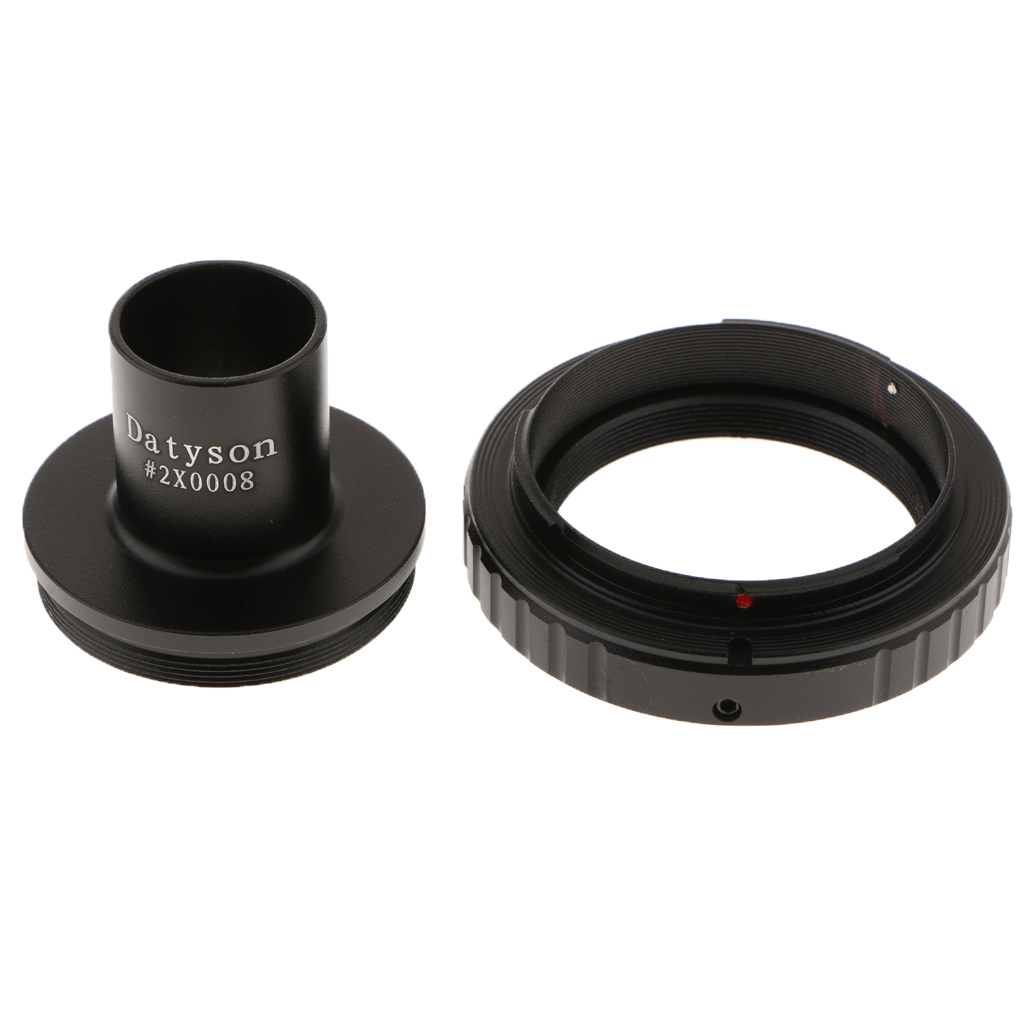 T2 Ring for Sony NEX E Camera Lens + 0.91''/23.2mm Telescope Microscope Mount Adapter (Black)