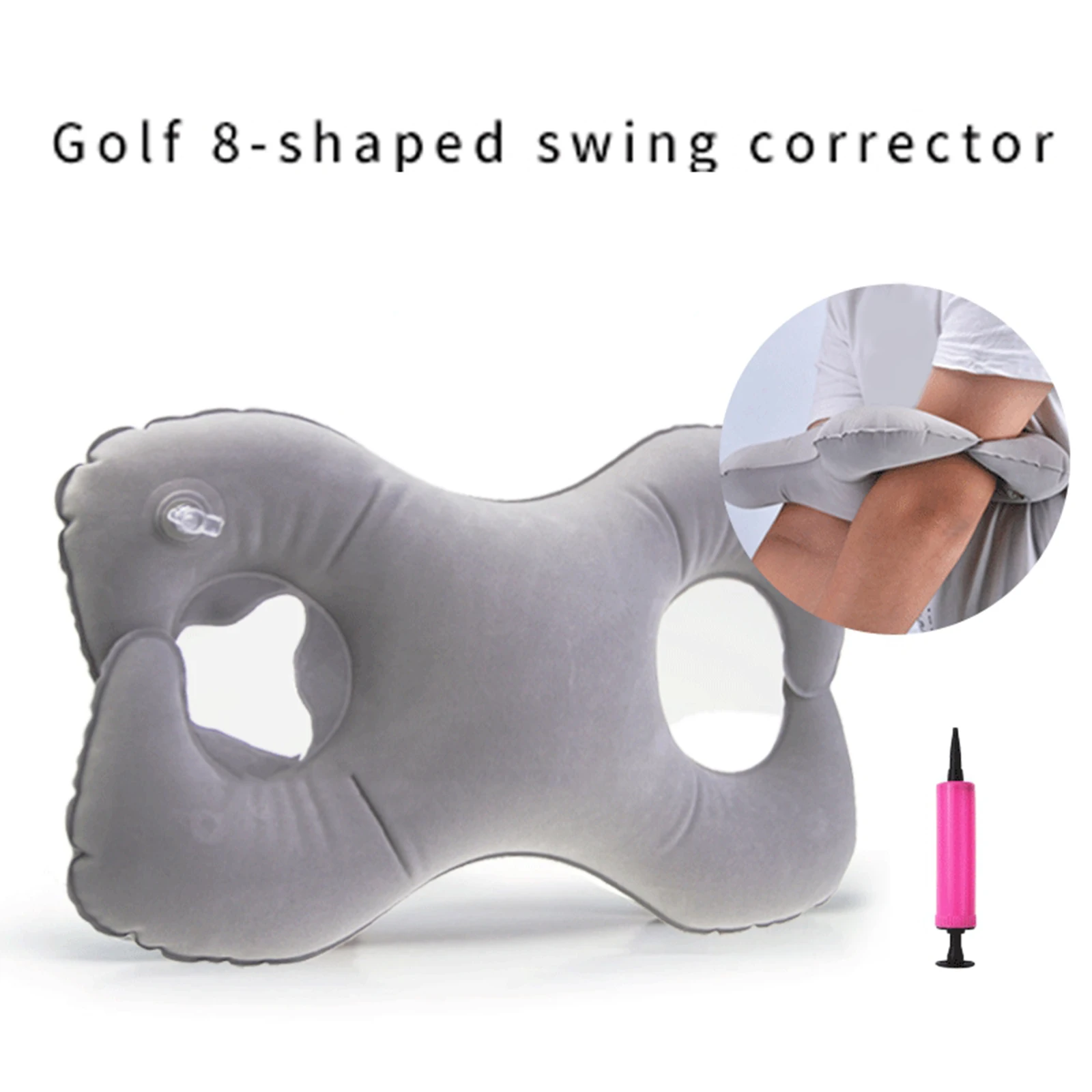 Golf Swing Training Aids Inflation Arm Band Practice for Kids Adults Golf