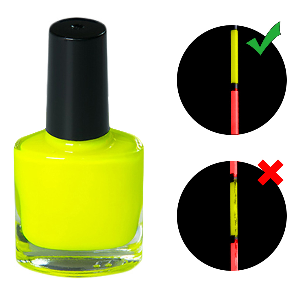 8ml Fishing Float Paint Liquid Fish Floating Buoy Fluorescent Liquid Repair DIY Indicator Paint Professional Tackle Repair
