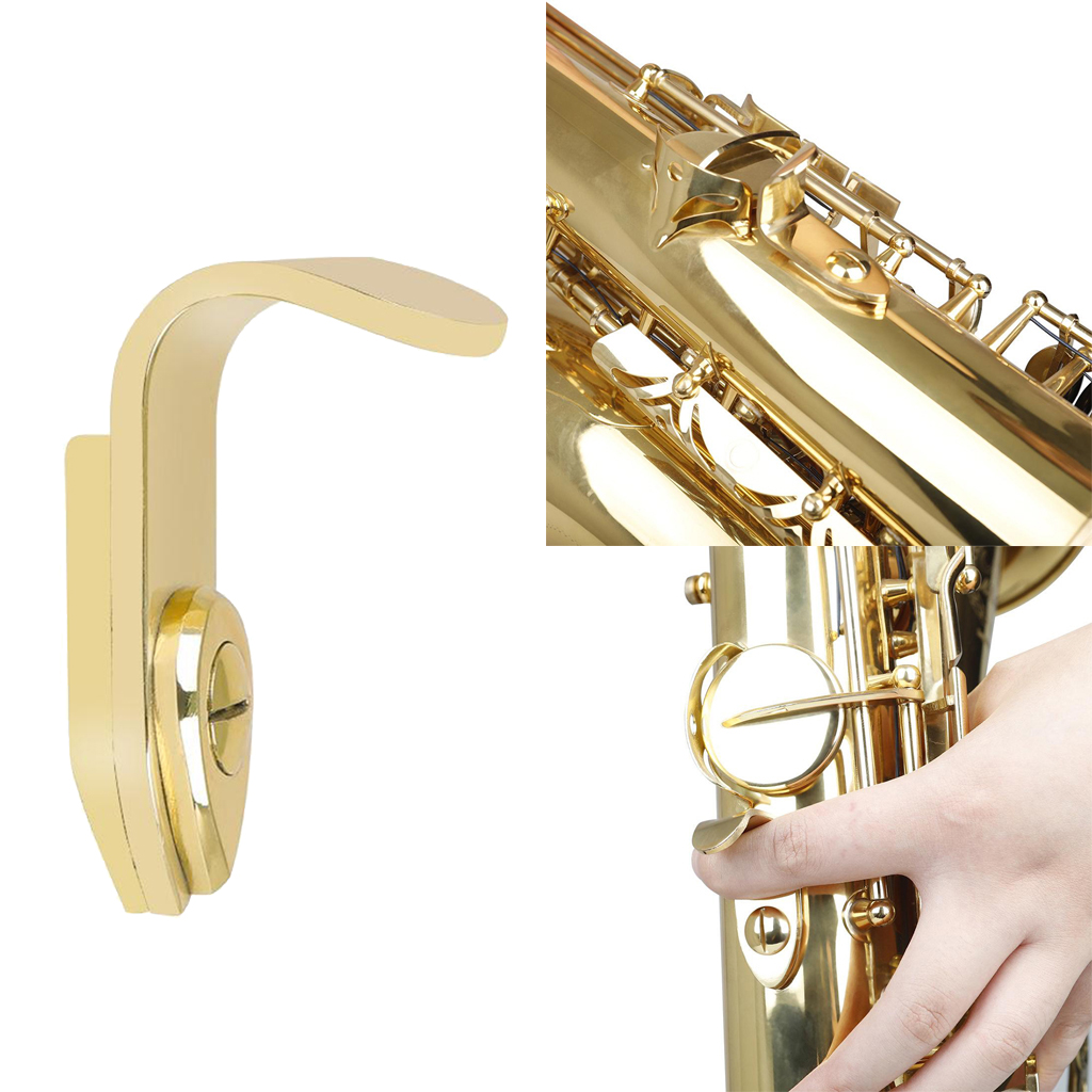 High-quality Saxophone Thumb Rest Holder Sax Metal Thumb Rest Hook Support Sax Instruments Accessories