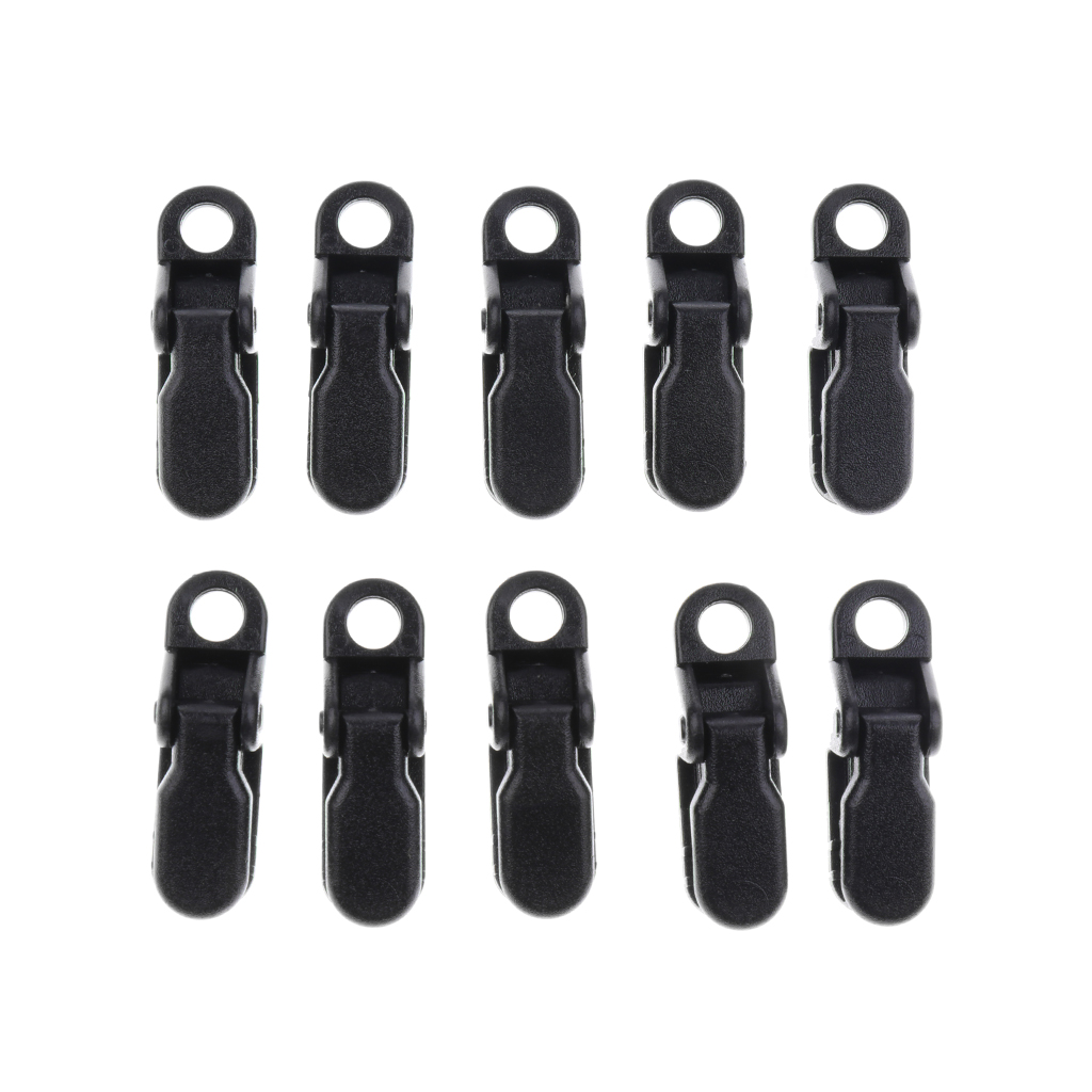 10x Tarpaulin Clip Canopy Attachment Camping Sportive  Tent Clamps