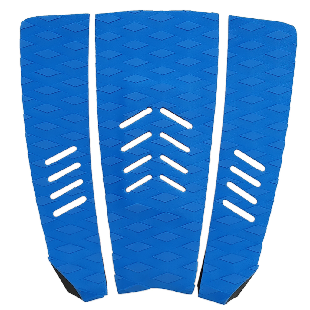 3 Packs Anti-Slip Surfing Traction Tails Pad Diamond Grooved Deck Grip Mats for Fish Skimboard Longboard Funboard Stomp Pads