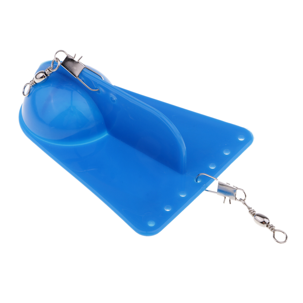 ABS Plastic Artificial Bait Adjustable Weight Sea Fishing Rigging Paravanes Trolling Diving Board Tools Accessories